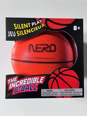 AERO The Incredible B-Ball - Bright Orange Foam Basketball